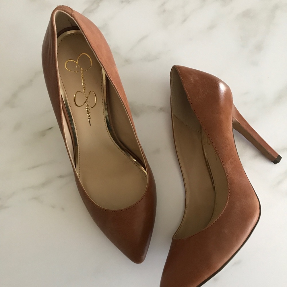 Jessica Simpson Light Luggage Veronica Heels
